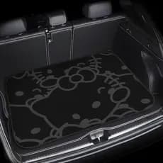 Tapete de porta-malas de carro Hello Kitty - Tapete de porta-malas antiderrapante e fácil de limpar, tapete de armazenam