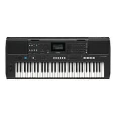 Teclado Yamaha PSR-E483 61 Teclas Sensitivas Arranjador Profissional USB MIDI 860 Timbres 345 Ritmos