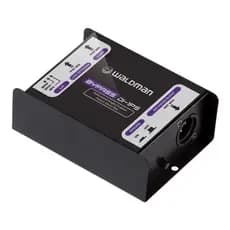 Direct Box Waldman DI-1PS Passivo 1 Canal XLR P10 Ground Lift Profissional Sem Ruído
