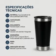 kit Copos Térmico Gravado A Laser Nome Profissão Logotipo empresa 150 unidades