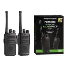 Par De Walkie Talkie Infantil Brinquedo Portátil Com Som