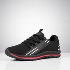 Tênis Masculino e Feminino Preto Casual Esportivo Confortável Para Academia e Trabalho