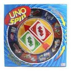 Jogo De Cartas Uno Spin Roleta Giratória Lançamento Diversão Família