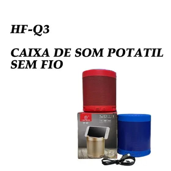 CAIXA DE SOM POTATIL SEM FIO-KAPBOM-HF-Q3