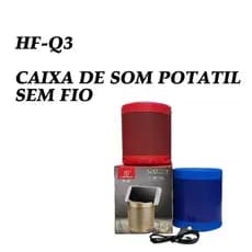 CAIXA DE SOM POTATIL SEM FIO-KAPBOM-HF-Q3