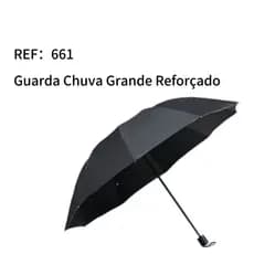 Guarda Chuva Grande Reforçado Contra Vento Cabe Na Bolsa
