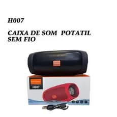 CAIXA DE SOM POTATIL SEM FIO-H'maston- H007