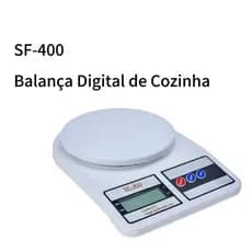 Balança Digital de Cozinha, SF-400, Até 10 kg, Escala 1 grama
