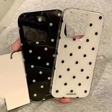 Capinha Bolinhas Minimalistas Para Redmi A1 A2 A3 A5 9A 10C 12C 13C 14C Note 8 9 9s 10s 11 11s 12s 13 14 Pro 4G 5G Cap