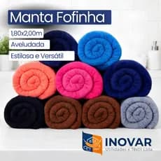 Manta Casal Soft 1,80 X 2,00 Microfibra Lisa Fofinha Premium Cobertor para Cama Sofá e Poltrona
