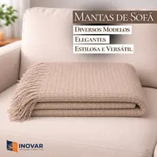 Manta para Sofá e Cama King Premium Decorativa Grande Macia Capa Protetora Elegante
