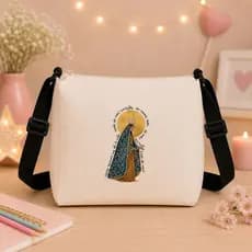 BOLSA MALA RELIGIOSA CATÓLICA NOSSA SENHORA APARECIDA