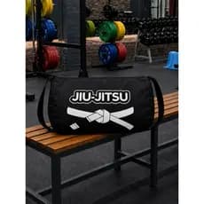 Bolsa Mala Esportiva Jiu-Jitsu Transversal Impermeavél Alça Ajustável ziper Tecido Nylon