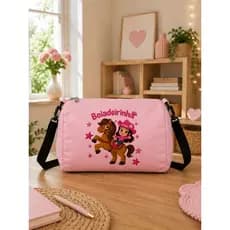 MALA BOLSA TRANSVERSAL BOIADEIRINHA BEBE INFANTIL MENINA