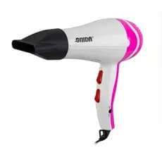 Secador de Cabelo Onida ON-061 Potente 3200W BiVolt - Branco e Rosa
