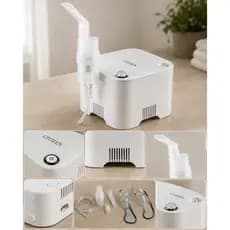 Nebulizador Compressor Citizen GC806 220V Branco Inalador Compacto Silencioso