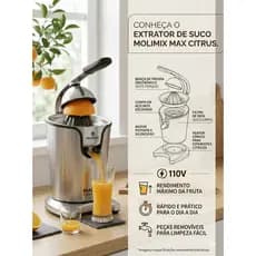 Extrator de suco Molimix 110V