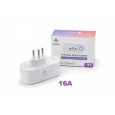 Tomada Inteligente Wifi 16A Ekaza Com Medidor de Consumo Monitoramento de Energia