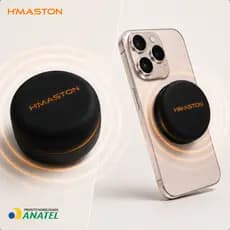 Caixa de Som Bluetooth 15W H'Maston AM55 Base Magnética Sem Fio Portátil para Celular Android iPhone Som Potente