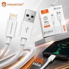 Cabo USB-C para Lightning H'Maston HB16-3 Carregamento Rápido Transferência de Dados Cabo Tipo C para iPhone