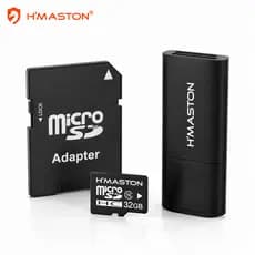 Cartão de Memória Micro SD H'Maston HM-M32 32GB | Memória Flash Alta Velocidade para Celular, Tablet e Câmera