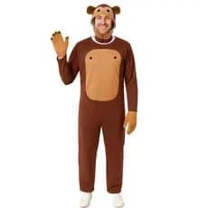 [Venda quente] Fantasia de palco de Halloween em estoque pronto para pequenos animais cos fantasia de macaco fantasia de