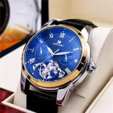2026 novo estilo relógio mecânico automático masculino moda luminosa oco Casual relógio masculino de negócios