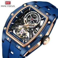 MINI FO CUS Relógio Masculino de Venda Quente Caixa de Aço Relógio Mecânico Automático Completo Oco Relógio Masculino