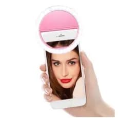 Ring Light Luz Pra Selfie E Fotos Flash Celular Blogueiras