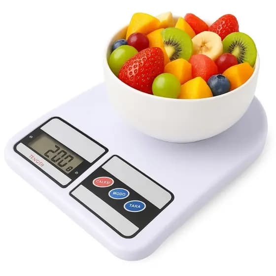 Balança De Cozinha Digital Balança Digital Cashpay Sf-400 Pesa Até 10kg Branco