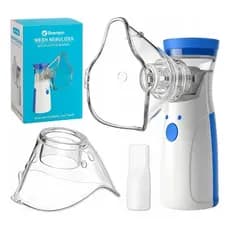 Nebulizador Ultrassônico Portátil Silencioso BoxNave Branco Incluir Acessórios