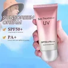 Produto de Beleza Viral com FPS50+ PA+++ Tratamento Solar UV Intensivo com Cor Mineral FPS 50+++ Protetor Solar UV Hidra