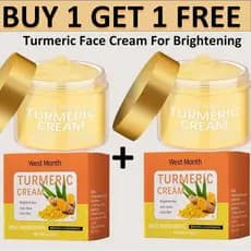 [Brinde][Compre 1 Leve 1 Grátis]Creme Hidratante de Cúrcuma 50g Hidratante Facial Diário Para Pele Oleosa, Acne, Pele Se
