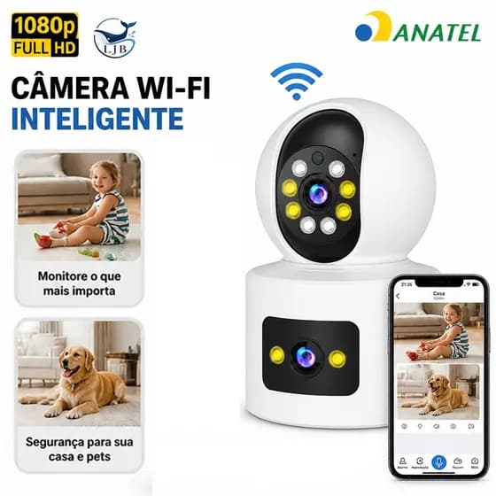 Câmera de Segurança WIFI Sem Fio 360°HD CCTV De Segurança IP-IP66 À Prova D'água IR Visão Noturna Flash Light P05