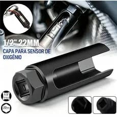 Chave Profissional Sonda Lambda 22mm Açocromovanadiun Encaixe 1/2,ferramenta para reparo de veículos