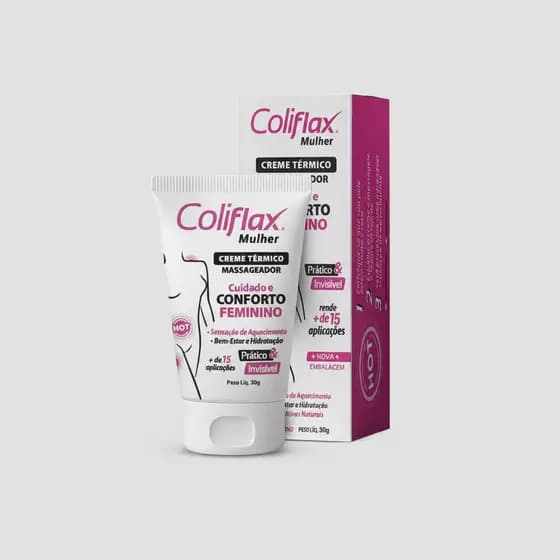 Gel Térmico Coliflax Alívio Colica 30g Rotinas De Cuidado Íntimo Feminino