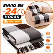 Manta Para Sofá Gigante Tipo Capa Protetora 210x120 Luxuosa