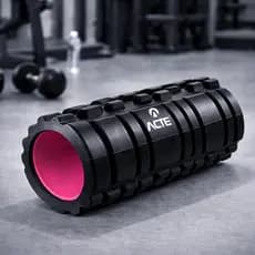 Foam Roller Rolo de Massagem Liberação Miofascial Alta Densidade Recuperação Muscular Fitness
