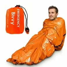 Saco De Dormir Emergência Ultra Impermeável Mylar | Premium