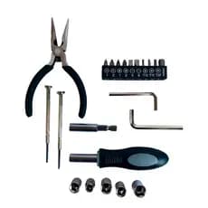 Kit Ferramentas Alicate Chave de Fenda Utilidades
