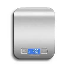Balança Cozinha 10kg Inox Alta Precisão