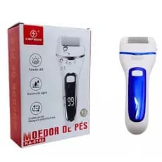 Removedor de Calos e Lixa Elétrica para Pés KA5142 Portátil, Recarregável e Eficiente