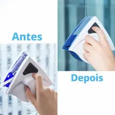 Limpador magnético de vidros, aquários, janelas etc limpeza dupla face flutuante uso residencial