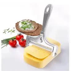 Cortador de Queijo Manual de Espessura Ajustável Cortador de Queijo Manual de Espessura Ajustável