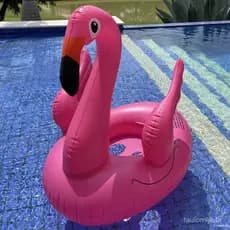 Boia Inflável Flamingo Rosa Bóia Do Flamingo Blogueira Fotos Inflável Praia Piscina