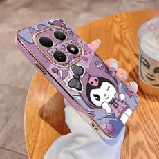 Capa Para Xiaomi POCO M8 Pro 5G Kuromi Fofa Durável Doce Moda M8pro