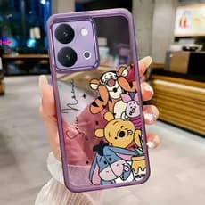 Xiaomi Redmi 15C POCO C85 Winnie the Pooh Caixa Com Nome Personalizado Capa Cristalina Doce