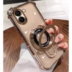 POCO X8 Pro Max 5G Capa De Suporte Magnético Anti-Queda Airbag Transparente À Prova De Choque