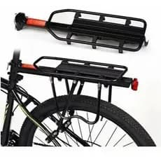 Bagageiro Para Bike Alumínio P/ Alforje 26-29 F. Disco 25kg
