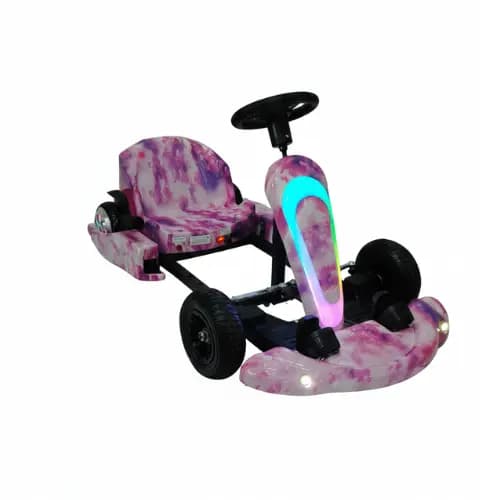 Mini Kart Elétrico Infantil Com Led 250w Suporta Até 70 Kg